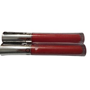 Set of 2 Sephora Ultra Shine Lip Gel Lip Gloss #27 Cougar Red